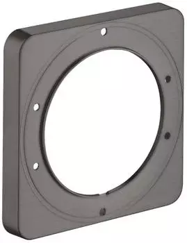 Axor Verl&auml;ngerungsrosette 172 x 172 mm brushed black chrome (98860340)