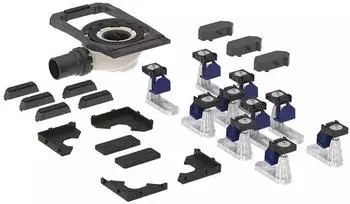 Geberit Duofix Rohbauset mit 10 F&uuml;&szlig;en Sperrwasserh&ouml;he 50 mm (551554001)