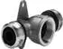 Viega Raxofix-Wandscheiben-T-Stück Ø 20 mm Rp 3/4