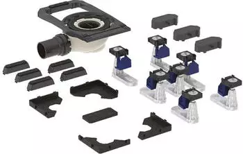 Geberit Duofix Rohbauset mit 7 F&uuml;&szlig;en Sperrwasserh&ouml;he 50 mm (551552001)