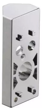 Axor Uno Eckmontageset f&uuml;r Wandstangen brushed nickel (28693820)