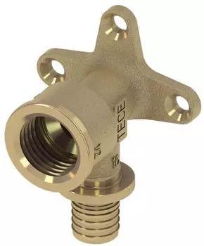 Tece TECEflex Wandscheibe 16mm x Rp 1/2 Siliziumbronze (708610)