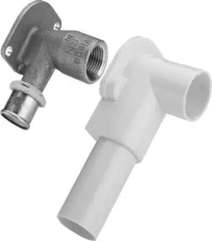 Viega Sanfix-P Wandscheibe Rotguss 16 mm x Rp 1/2" SC-Contur (303679)