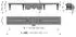 Alca APZ12 Optimal Duschrinne 75cm, Lochrost oder Flieseneinlage (APZ12-750)