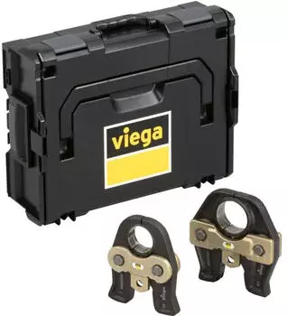Viega Pressbackenset SF 50/63mm, phosphatierter Stahl (612191)