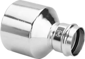 Viega Prestabo Reduzierst&uuml;ck 64 x 54 mm Stahl unlegiert SC-Contur (598105)
