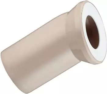 Viega WC-Anschlussbogen DN 100 x 150 mm 22,5&deg; Kunststoff beige (109578)