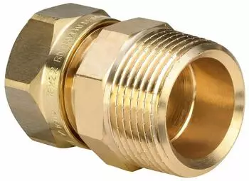 Viega Sanfix &Uuml;bergangsverschraubung 2011 16 mm x R 1/2" Rotguss (100902)