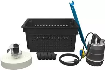 SFA SANISUBSTEEL101 Notentw&auml;sserungs-Komplettset, Edelstahl, 450W (SANISUBSTEEL101)