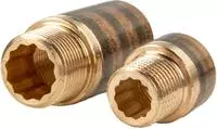 Viega Rotguss Hahnverl&auml;ngerung 3/4 X 12,5 Mm - Typ 3525