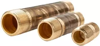 Viega Langnippel R 1/2" L 160 Rotguss oder Siliziumbronze Modell 3530 (319717)