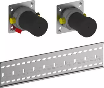 KEUCO IXMO Grundkörper-Set Thermostatarmatur Unterputz 2-Wege mit Schlauchanschluss (59953002170)