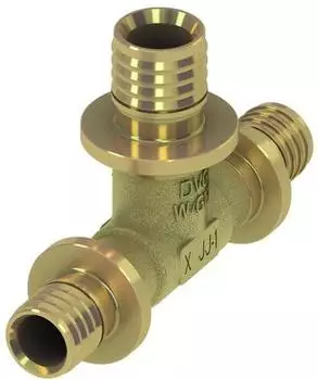 Tece TECEflex T-Stück reduziert 16x20x16, Siliziumbronze (710601)
