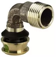 Viega &Uuml;bergangsbogen Raxofix 5314 32xR 1, 90Gr., m SC-Con., Siliziumbronze
