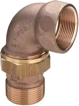 Viega Verschraubung R 1 Rp 1 Rotguss oder Siliziumbronze Modell 3088 (348687)