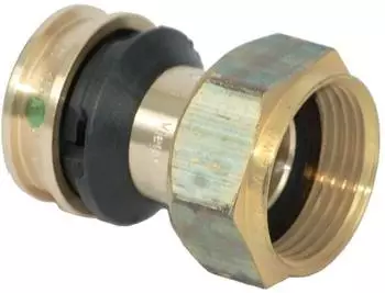 Viega Raxofix Anschlussverschraubung mit SC-Contur 5363 Ø 25 mm x G 3/4" Siliziumbronze (762759)