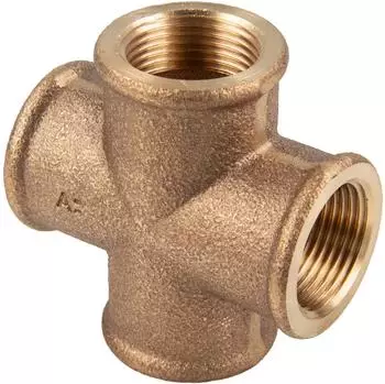 Viega Kreuzst&uuml;ck 3180 Rp 3/4" Rotguss (320621)