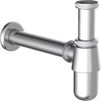 Kirchhoff Siphon Waschbecken Abfluss Chrom 1¼" (98803110)
