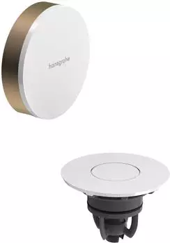 Hansgrohe Flexaplus Abdeckung f&uuml;r Ab- & &Uuml;berlaufgarnituren 58187140