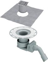 Alternative Haustechnik - Viega Advantix Badablauf 557058 Dn 40/50, Kunststoff Grau,