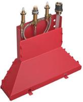 hansgrohe Grundset 4-Locharmatur Wannenrandmontage, Badarmaturen, 13444180,
