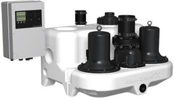 Grundfos Doppel-Hebeanlage Multilift MD 12.3.4 (97901085)