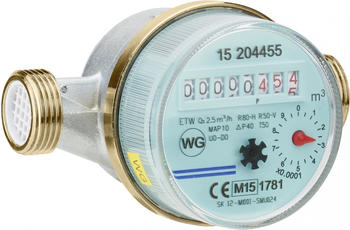 Wasser-Geräte Wasserzähler Standard warm Q3 4 m³/h 130 mm (23605)