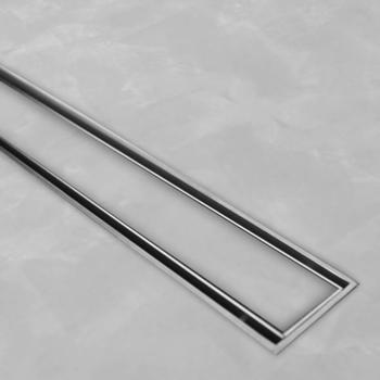 ESS Modulo TAF Low 50 Duschrinne mit Abdeckung befliesbar 80 cm edelstahl gebürstet