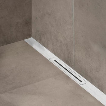 ESS R-line Wall Duschrinne mit Abdeckung 90 cm edelstahl poliert