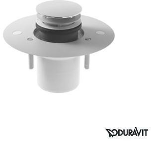 Duravit Ablaufgarnitur für bodenbündige Duschwannen senkrecht Komplett-Set weiß (790262000000000)