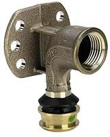 Viega Wandscheibe Raxofix 5325.5 16xRp 1/2, mit SC-Contur, Siliziumbronze