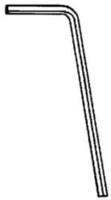 Kludi Bad Sifone 84500805-00 Bodenrohr 1 1/4" x 220 X 680 mm chrom