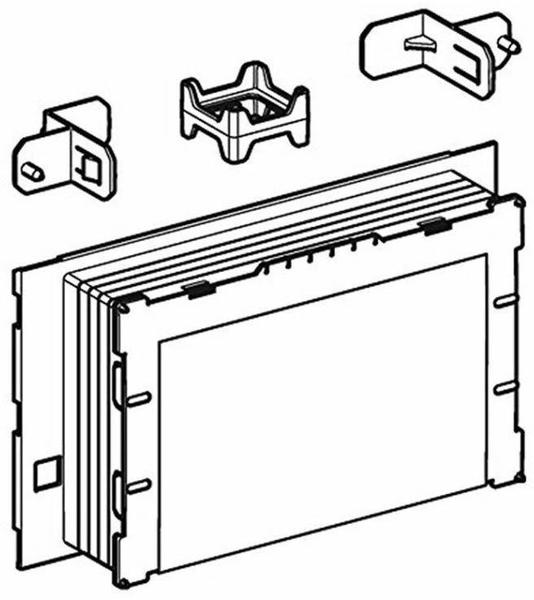 Geberit Rohbauset flächenbündig zu Sigma UP-SPK 12 cm (243.168.001)