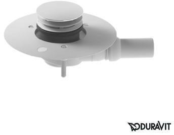 Duravit Ablaufgarnitur für bodenbündige Duschwannen Komplett-Set weiß (790261000000000)