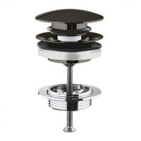 Grohe - Ablaufgarnituren - Ablaufgarnitur, Hard Graphite Geb&uuml;rstet 65807al0