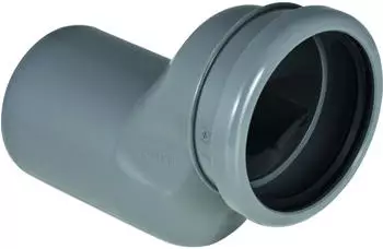 Geberit Anschlussset f&uuml;r Wand-WC mit Anschlussstutzen 5cm etagiert d90 (388.352.29.1)