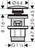 Hansgrohe Ablaufgarnitur Push-Open KS G 1 1/4 (50105000)