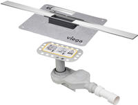 Viega Advantix Cleviva-Duschrinne mit Advantix-Einleger Visign C1, Modell...