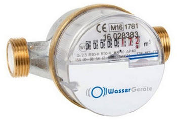 Wasser-Geräte ECO Wasserzähler ETW Kaltwasser Qn 1,5 m³/h 110 mm (25103)