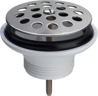 Viega Ablaufventil 117429 G 1 1/2xDN 80, Ventilunterteil Kunststoff wei&szlig;