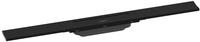 Hansgrohe Duschrinne RainDrain Flex Matt Schwarz Edelstahl 56043670
