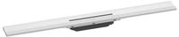 hansgrohe RainDrain Flex Fertigset Duschrinne 80 cm, k&uuml;rzbar zur Wandmontage,