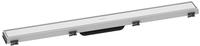 hansgrohe RainDrain Match Fertigset Duschrinne 80 cm, mit h&ouml;henverstellbarem Rahmen,