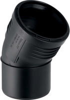 Geberit 390521141 Bogen Silent-PP mit Muffe, 30 Grad DN 110