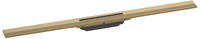 hansgrohe RainDrain Flex Fertigset Duschrinne 90 cm, k&uuml;rzbar, Duschabl&auml;ufe,