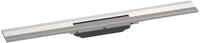 hansgrohe RainDrain Flex Fertigset Duschrinne 70 cm, k&uuml;rzbar zur Wandmontage,