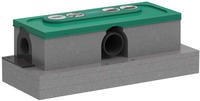 hansgrohe Duschrinne hansgrohe uBox universal Ablaufgeh&auml;use DN 50, f&uuml;r