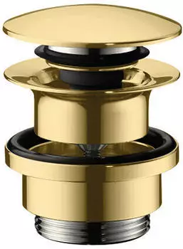 Hansgrohe Push-Open Ablaufgarnitur polished gold optic (50100990)