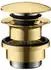 1 1/4", polished gold optic: Hansgrohe Push-Open Ablaufgarnitur