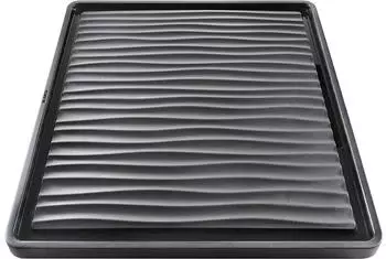 Blanco Tropf Kunststoff anlegbar 38,2 x 43,2 cm schwarz-grau (230734)